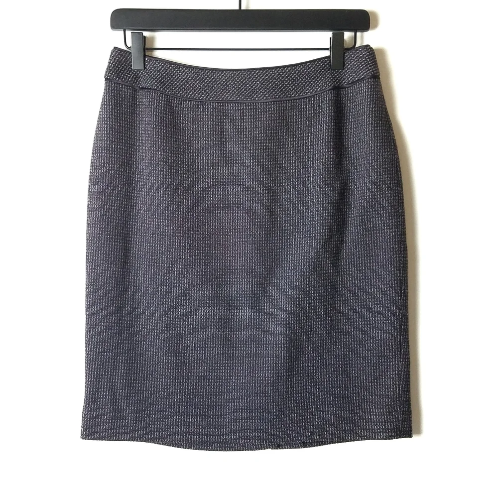 ANN TAYLOR | Petites Tweed A-line skirt Size 6P